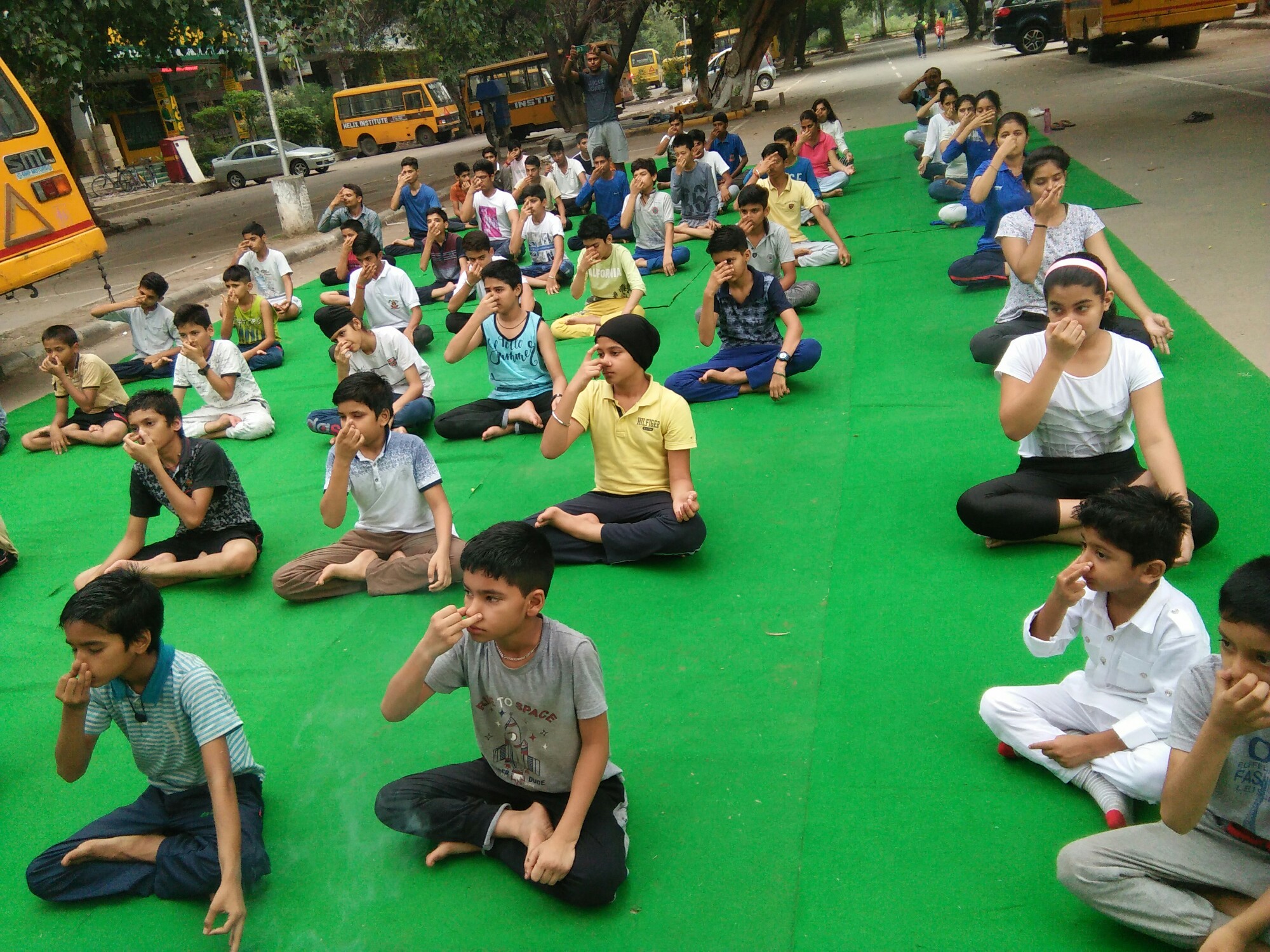 Group Coaching of ORC Sainik Academy