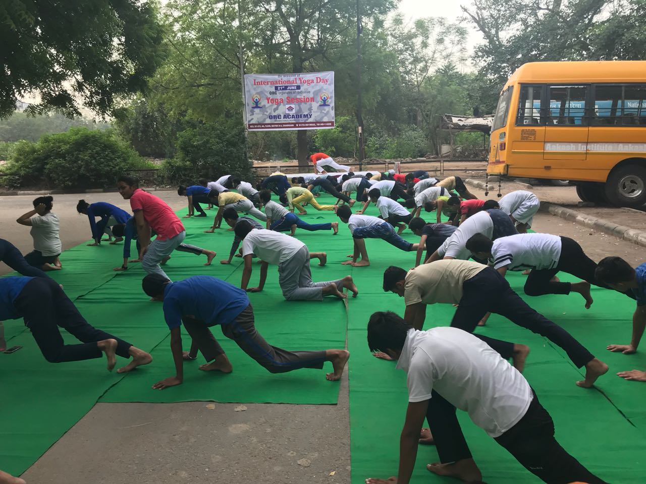 Group Coaching of ORC Sainik Academy