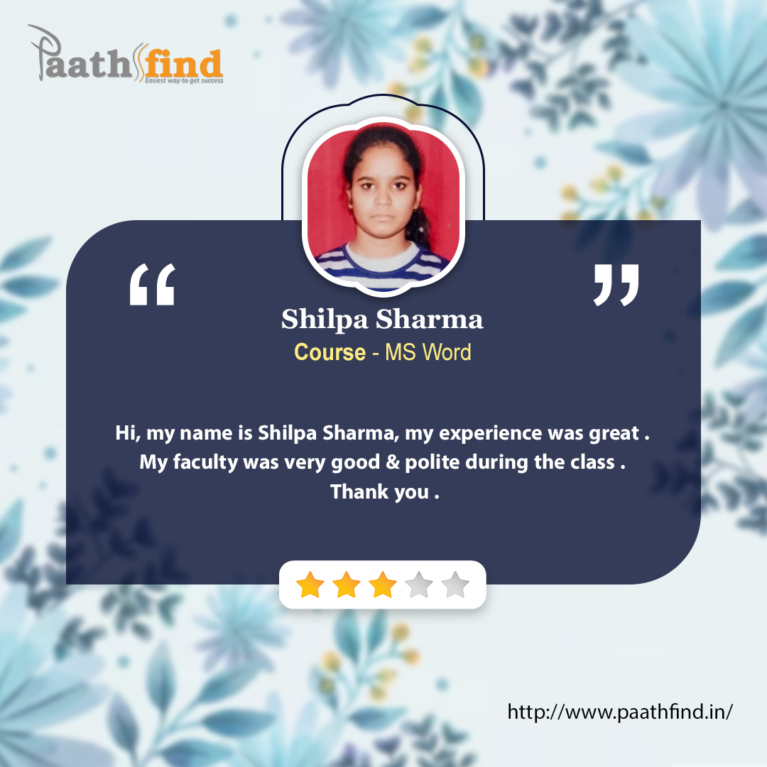 Student Feedback Board of PaathFind Education & Computer Classes