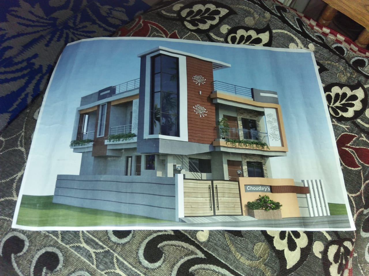 Modern Elevation of Parth Constructions