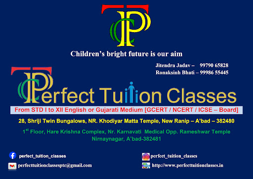 Tutors of Perfect Tuitions Classes