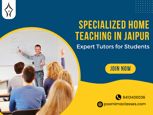 Tutor Teaching Classes of Poornima Classes