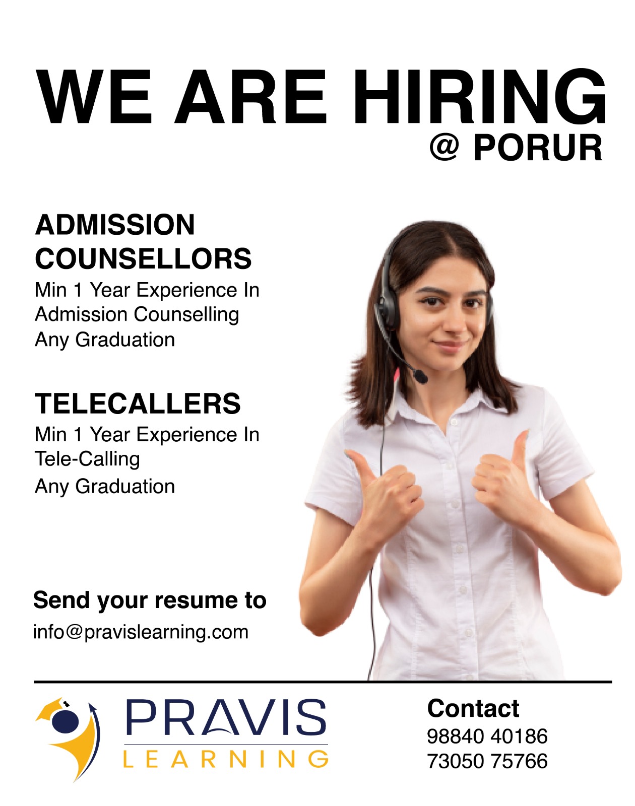 Career Support Desk of Pravis Learning