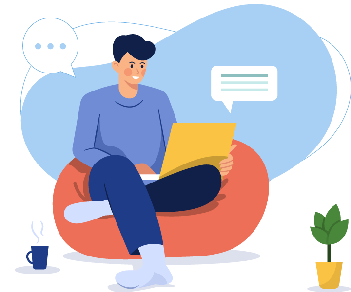 Waiting Lounge of Broadmind Consultant