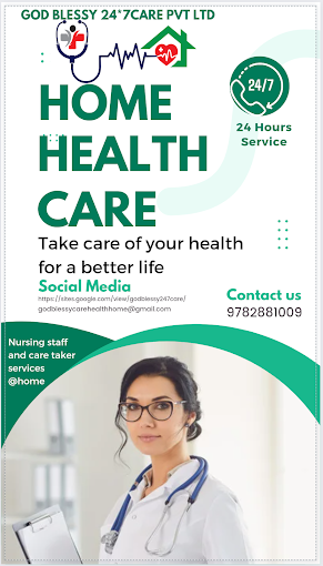 Gentle care for seniors of GOD BLESSY 24*7 CARE PVT LTD