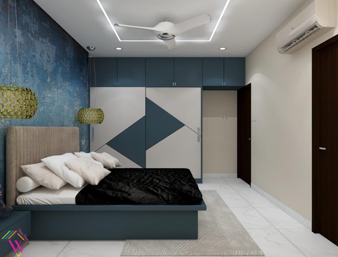 Bedroom Interiors of Sri Durga Furniture & Interiors