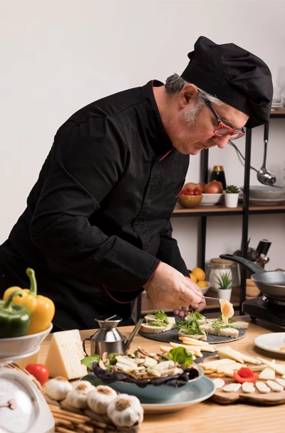 Cooking Assistance of Vivian Master Chef Service Private Limited