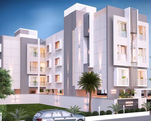 Modern Elevation of Naveen Kumar