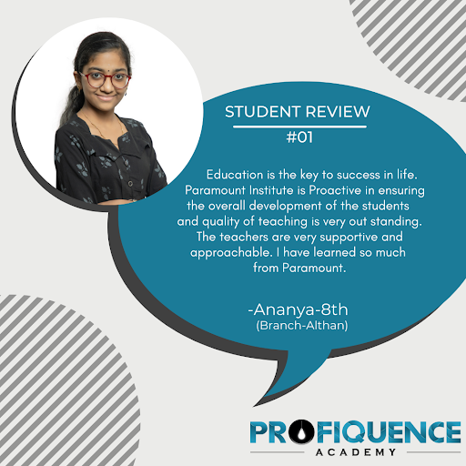 Achievements of Profiquence Academy (Paramount Education)