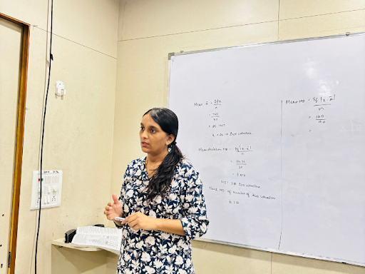 Tutor Teaching Classes of Profiquence Academy (Paramount Education)