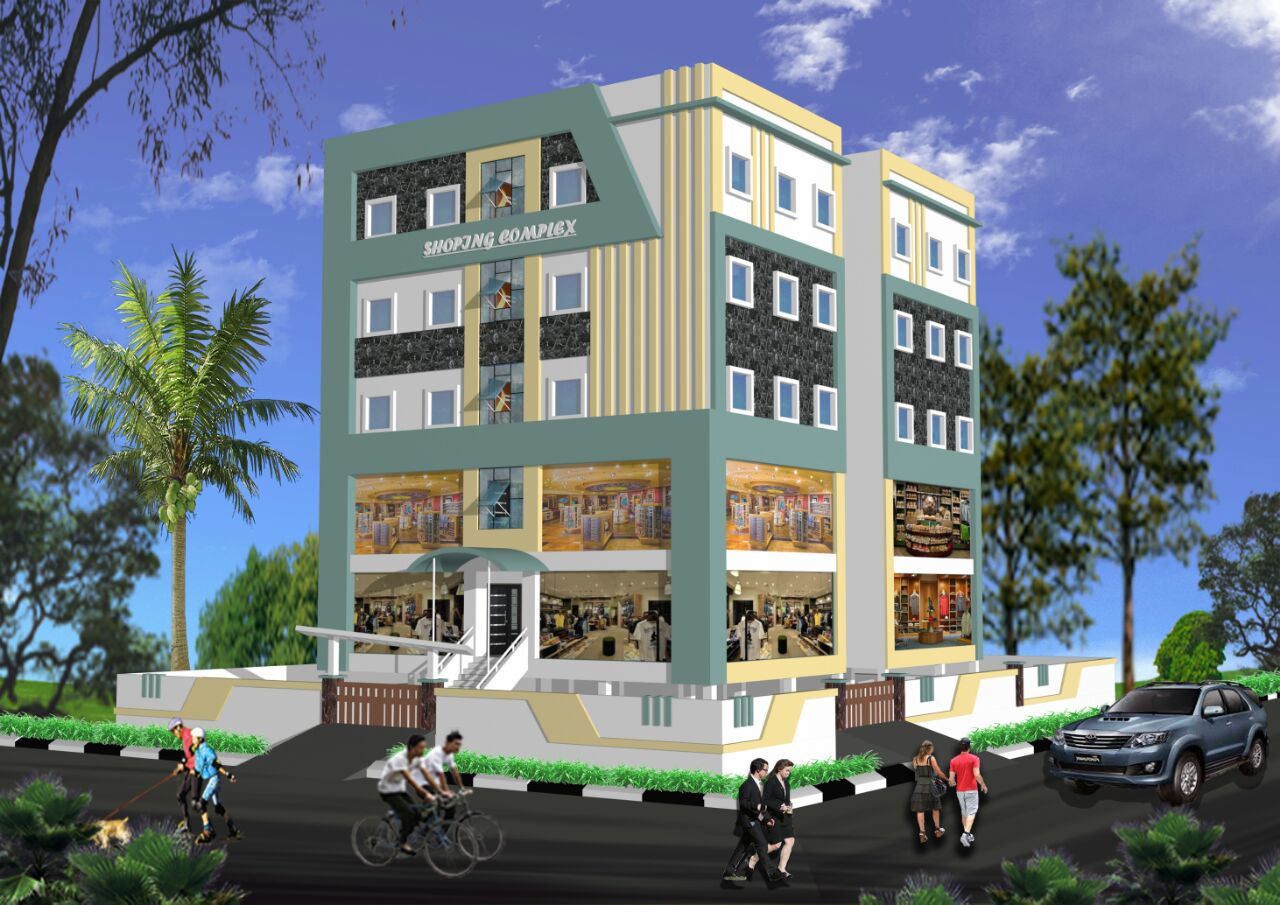 Modern Elevation of Protek Consult