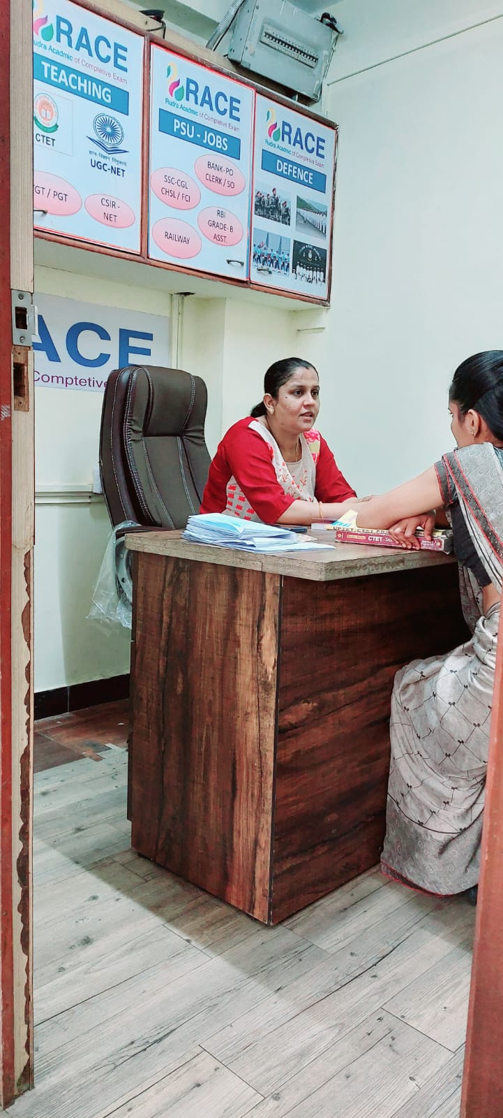Counselling Desk of The Race Academy - UPSC | MPSC | SSC| BANK Entrance Exam 