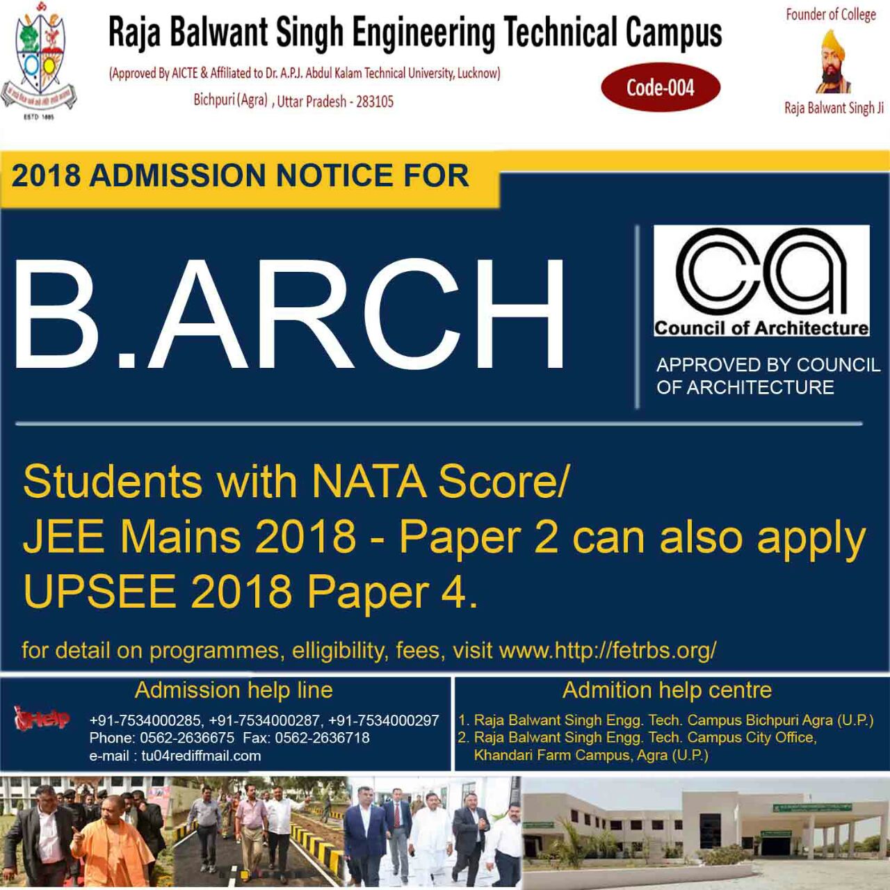 Raja Balwant Singh Engineering Technical Campus image