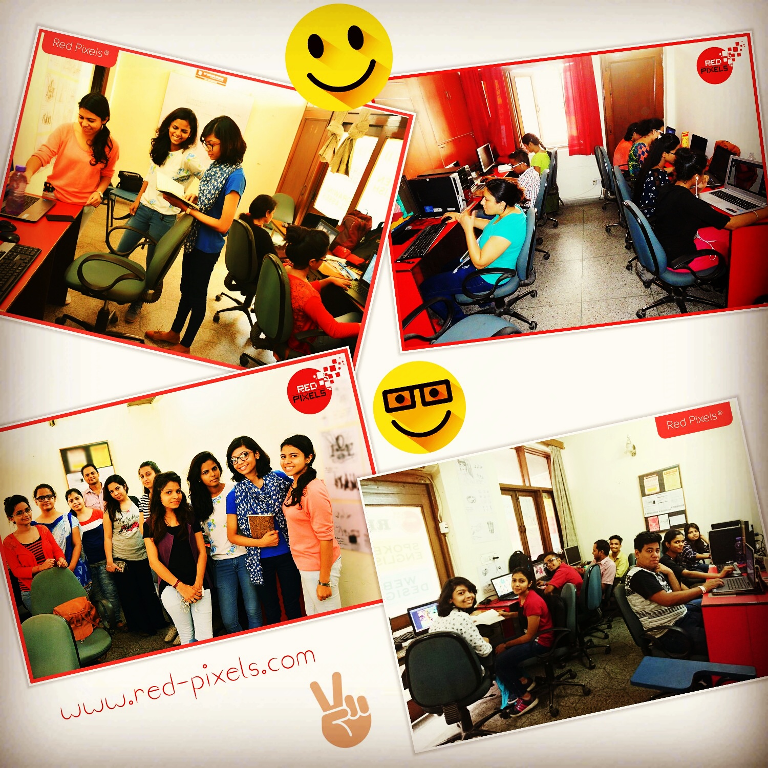 Practice Lab of Red Pixels