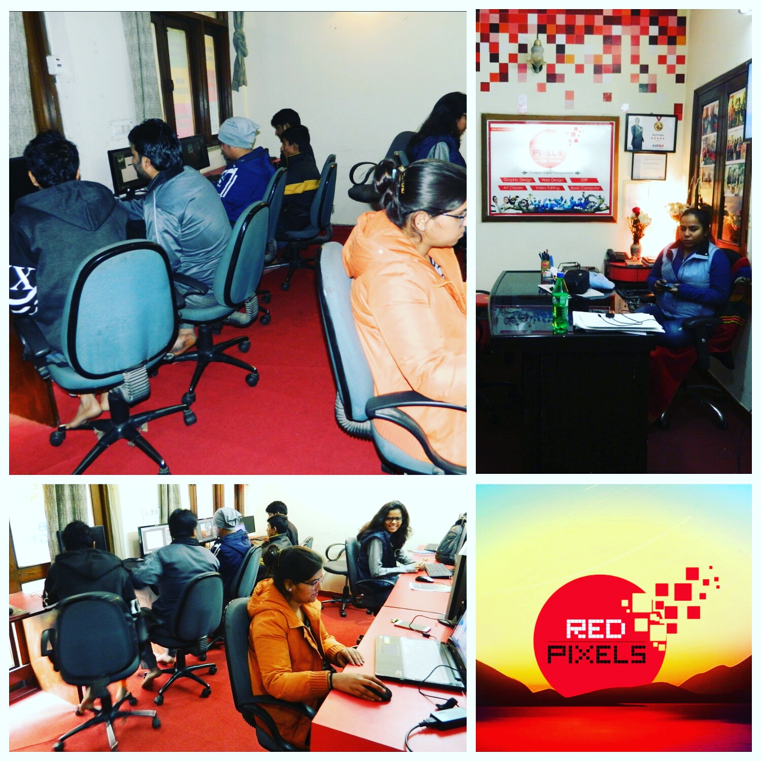 Practice Lab of Red Pixels
