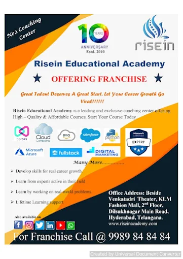 Skill Workshops of Risein Academy