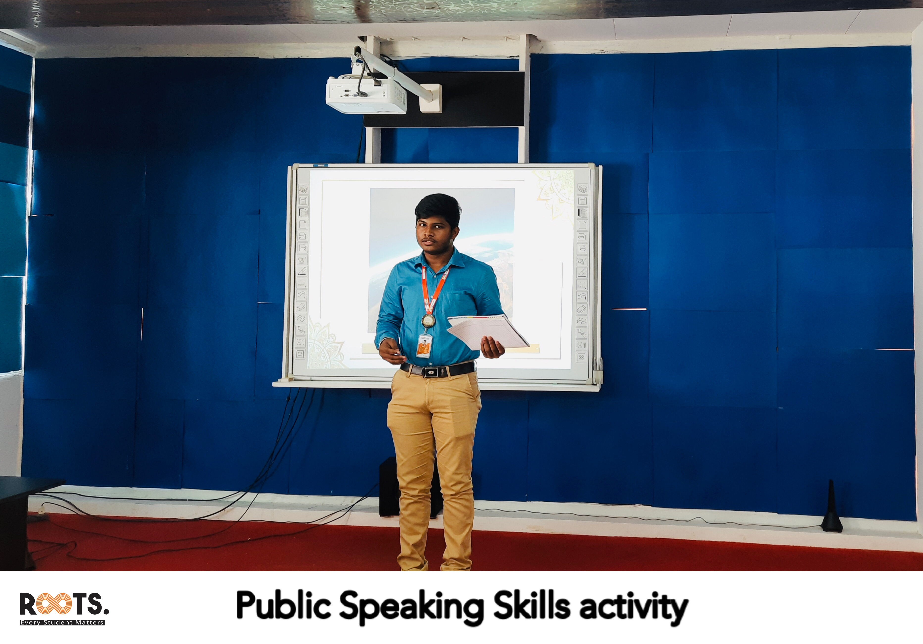 public speaking of ROOTS Education Tuition