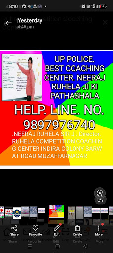 Group Coaching of Ruhela Competition Coaching Center