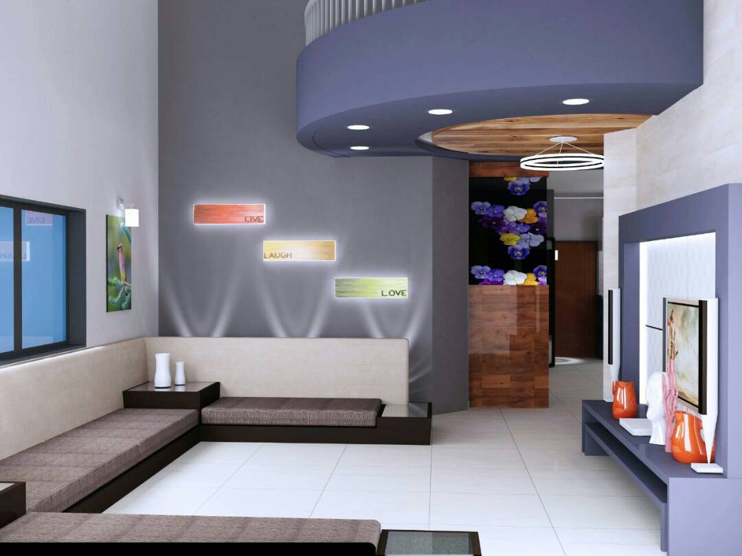 Living Room Design of S. S. Interior Designers
