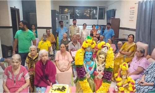 cultural event of Saanthvana Seva old-age home and health care services