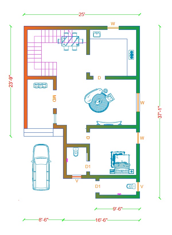 Residential Projects of Saarathi Constructions & Training Centre