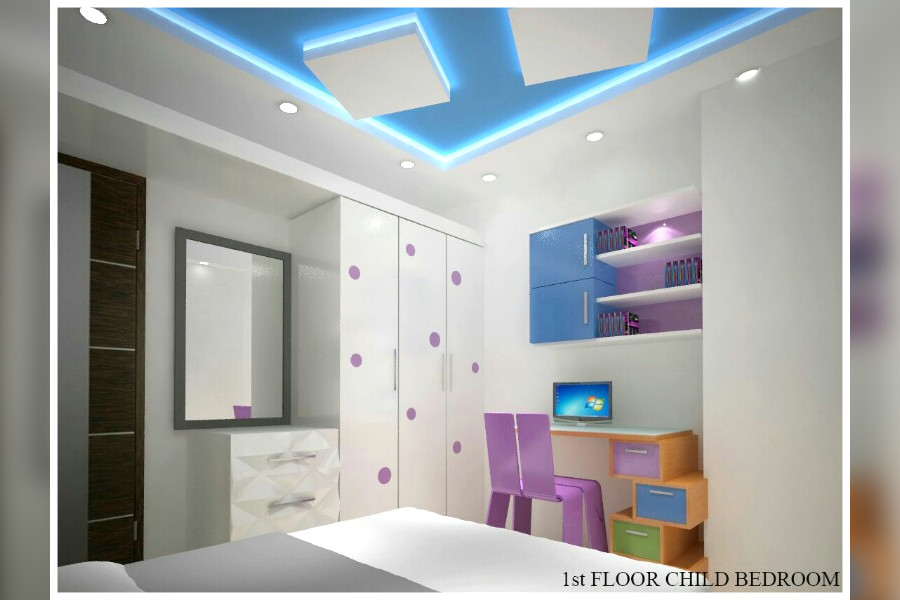Kids Room of Sarswathi Interiors & Designs