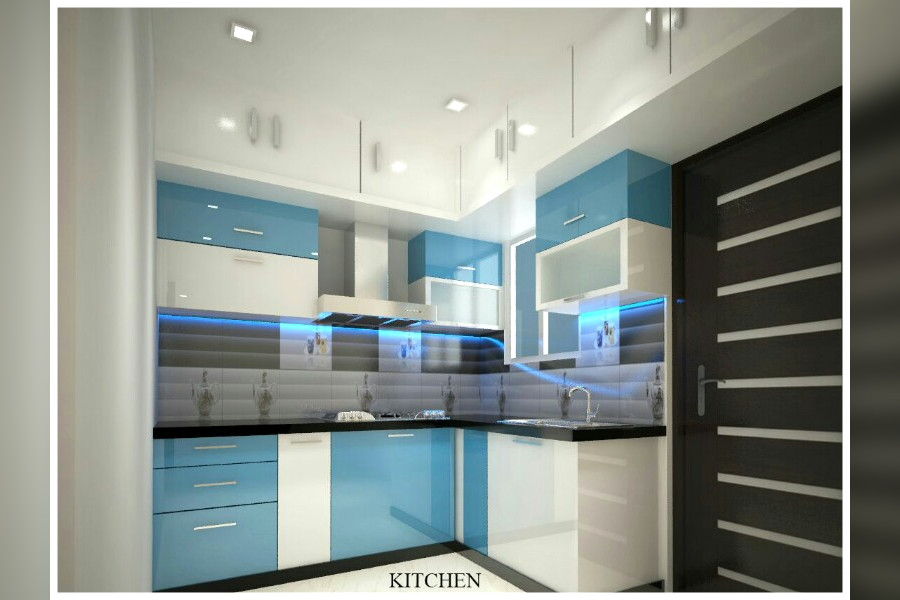 Modular Kitchen of Sarswathi Interiors & Designs