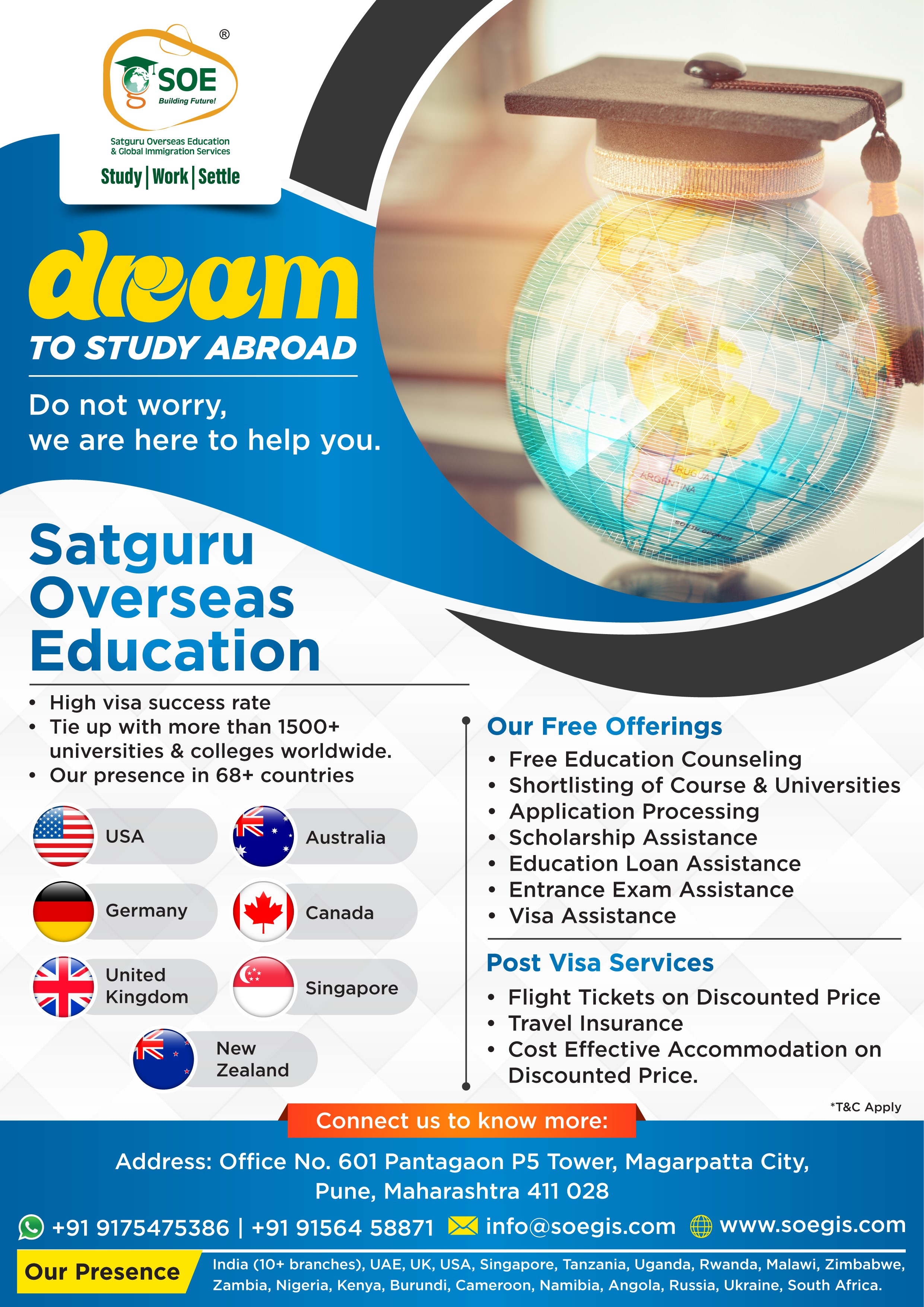 Counselors of Satguru Overseas Education Private Limited