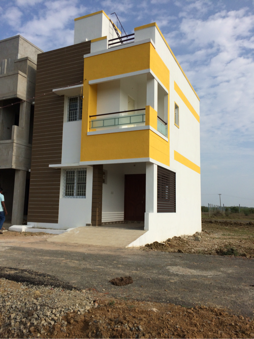 Modern Elevation of Sayush Construction