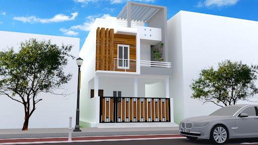 Modern Elevation of Sayush Construction