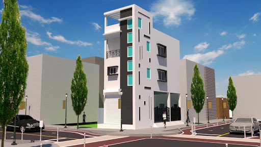 Modern Elevation of Sayush Construction