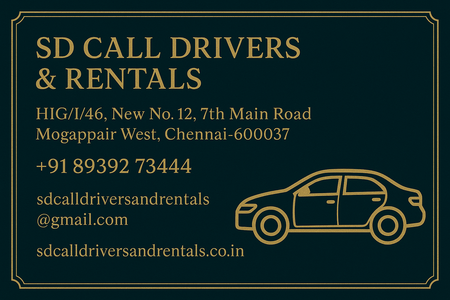 Other of SD CALL DRIVERS & RENTALS