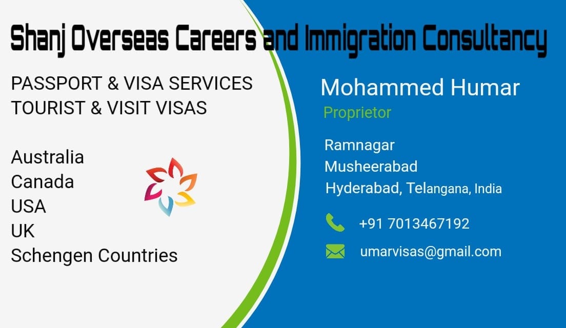 Visa Experts - Experts Handling All Visa Types of Shanj Overseas Careers & Immigration Consultant