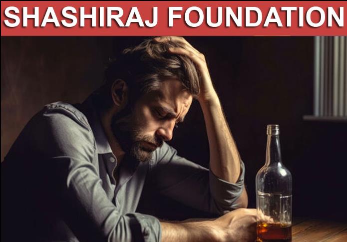 Taking medicine of Shashiraj Foundation
