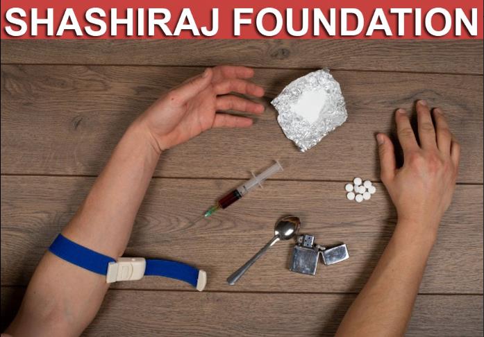 Taking medicine of Shashiraj Foundation