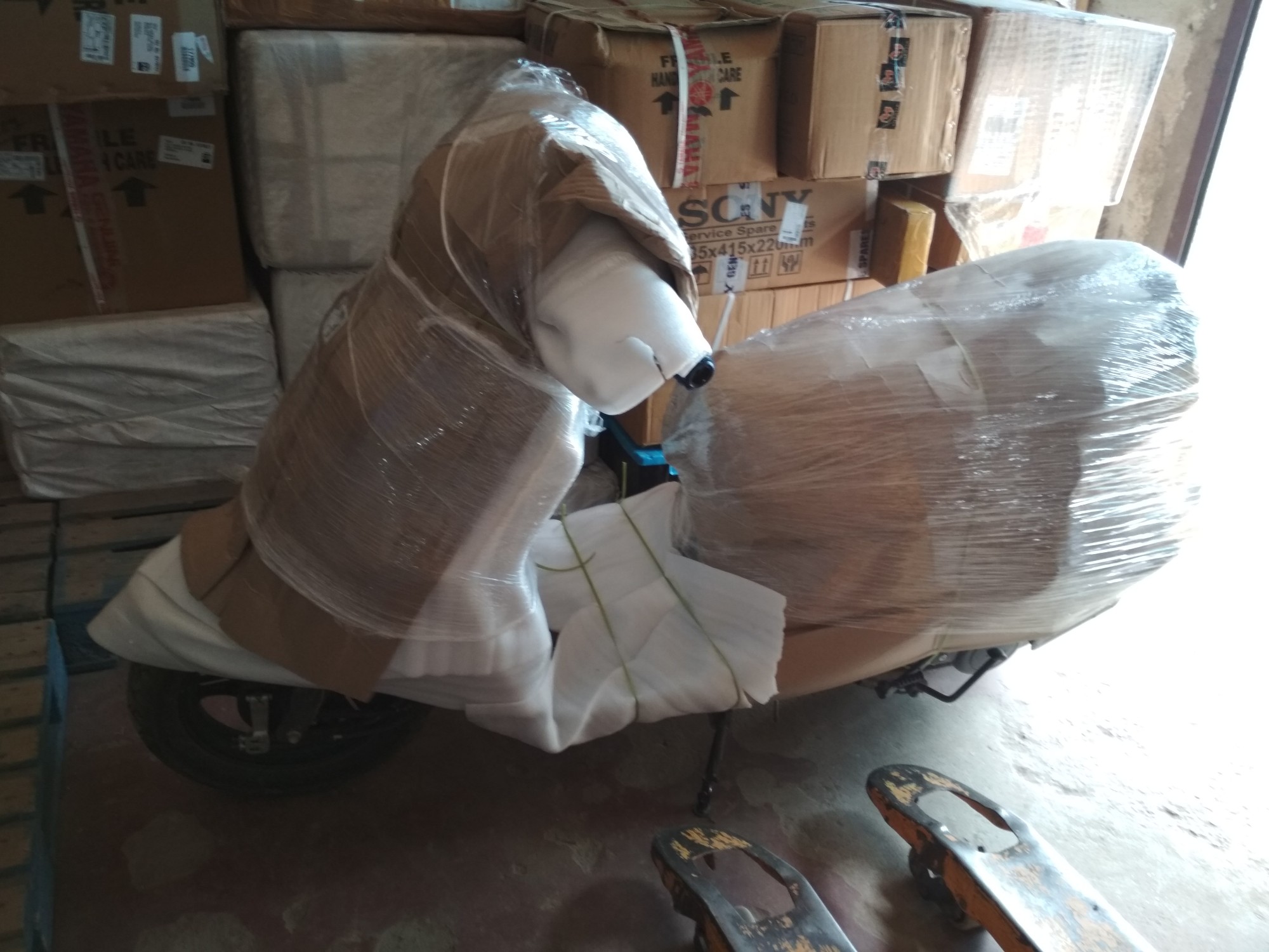 Bike Shifting of Shree Packers and Movers