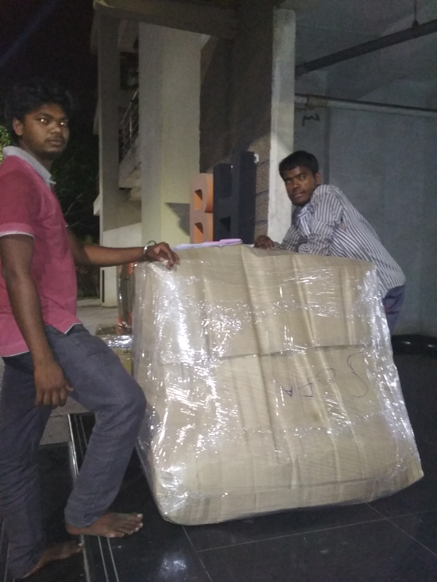 Loading & Unloading of Shree Packers and Movers