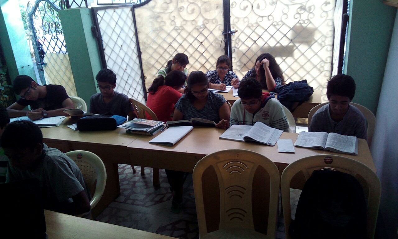 students studying of Sheshadri