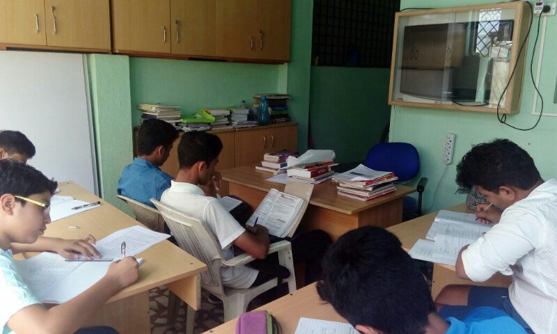 students studying of Sheshadri