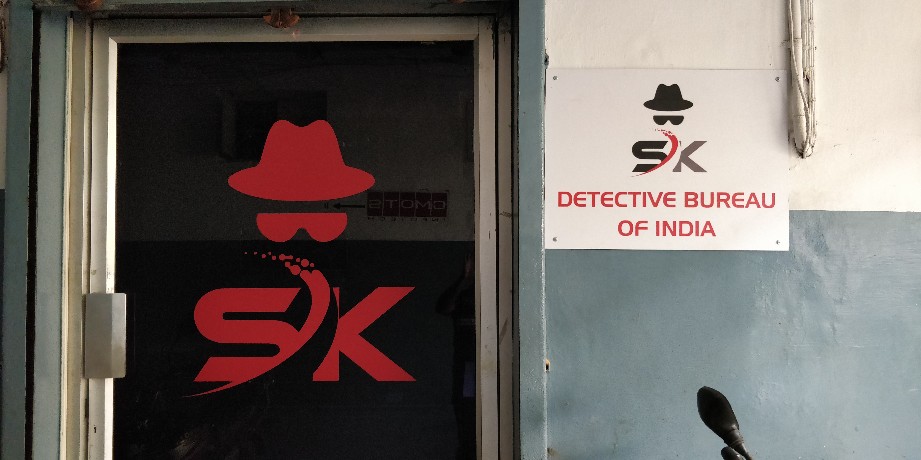 Investigation Office Front of SK Detective Bureau of India