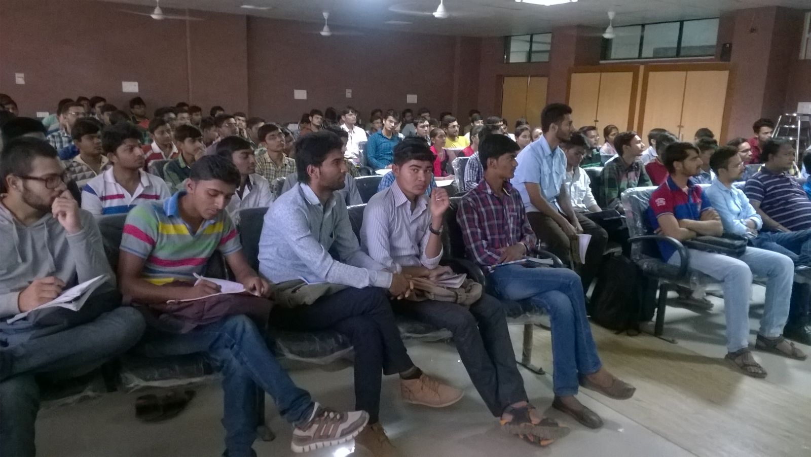 Student Orientation Session of Sofcon India Pvt. Ltd.