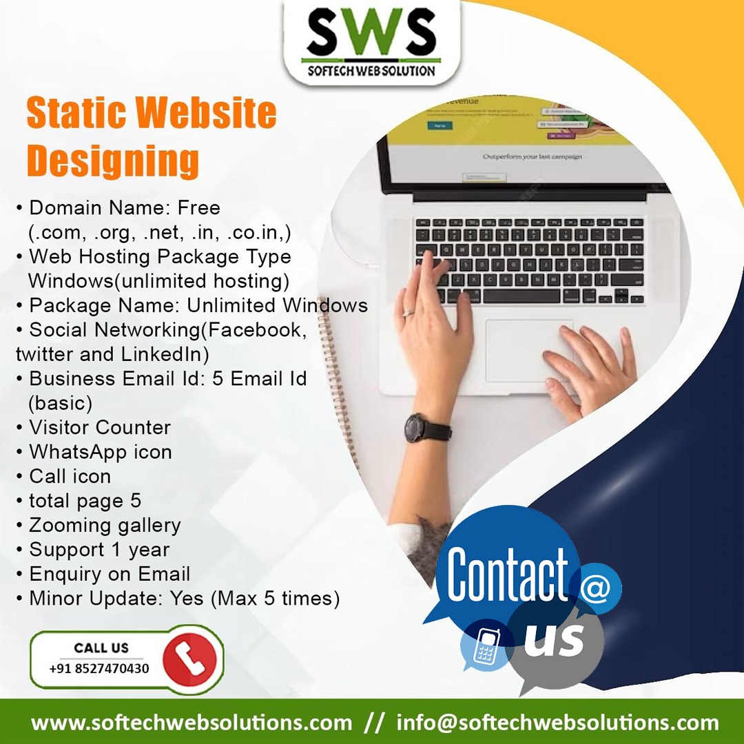 Live Website Launch of Softech Web Solutions