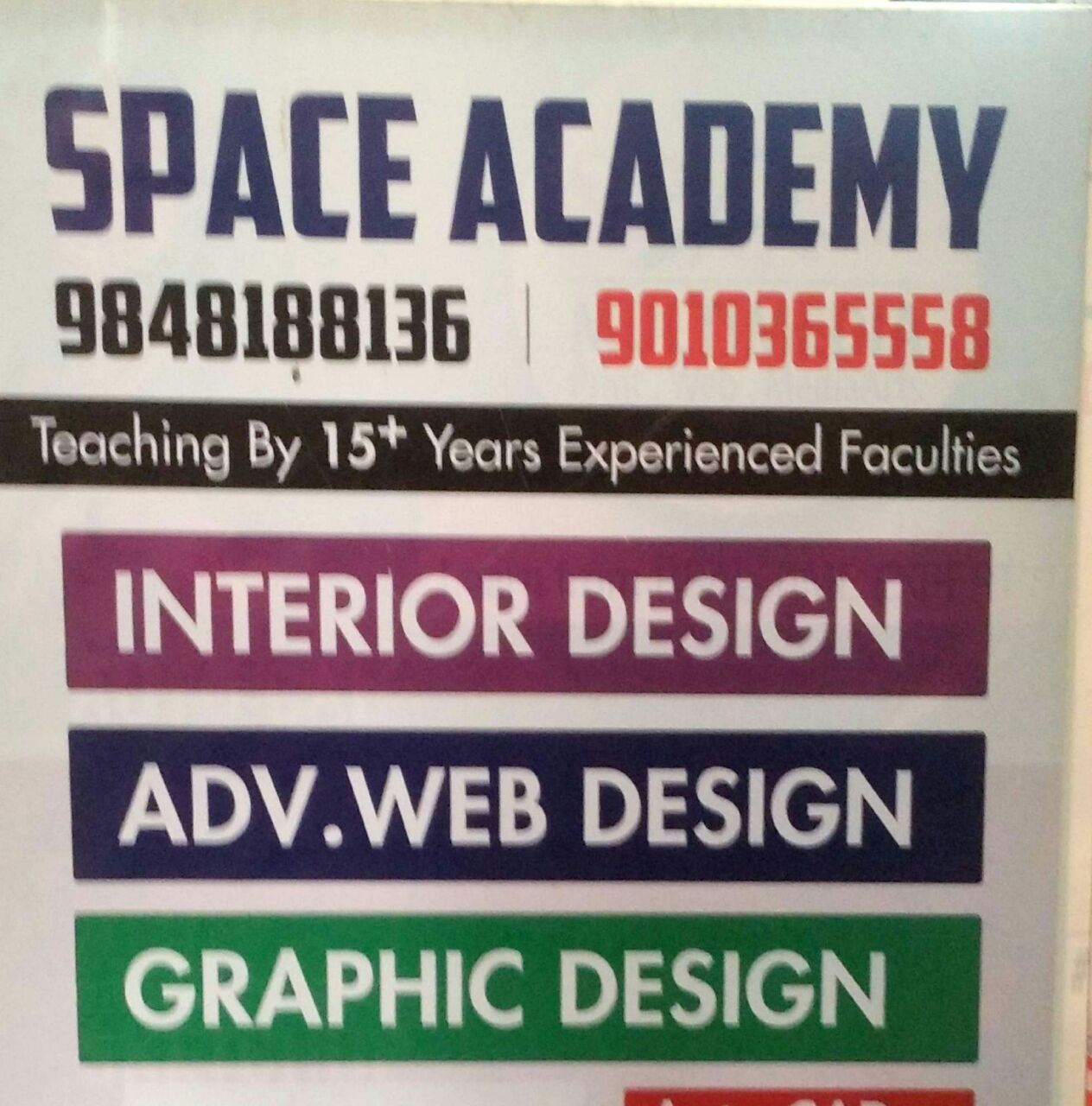 Student Registration Desk of 3D Space Academy