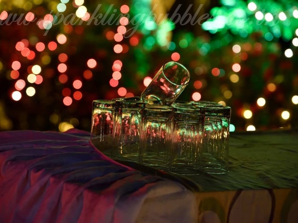 Beverage Stations of Sparkling Bubbles