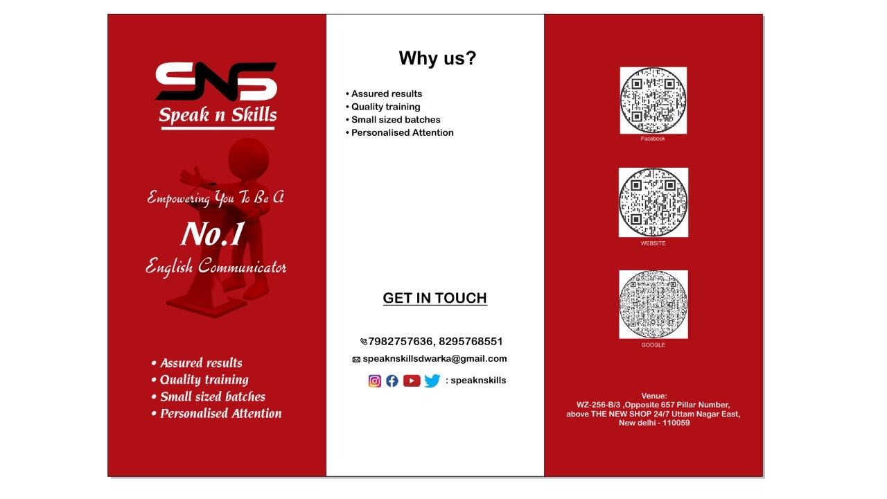 One-on-One Coaching of Speak N Skills