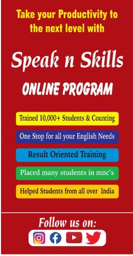 Online Classes of Speak N Skills