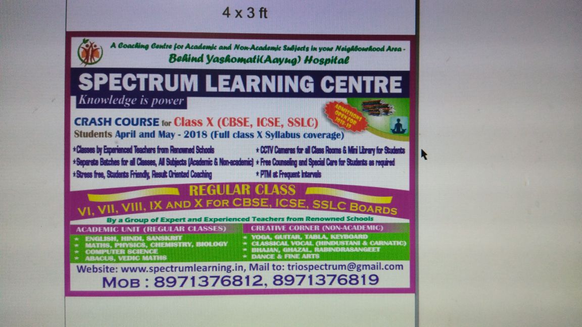 Expert Tutors of Spectrum Learning Centre