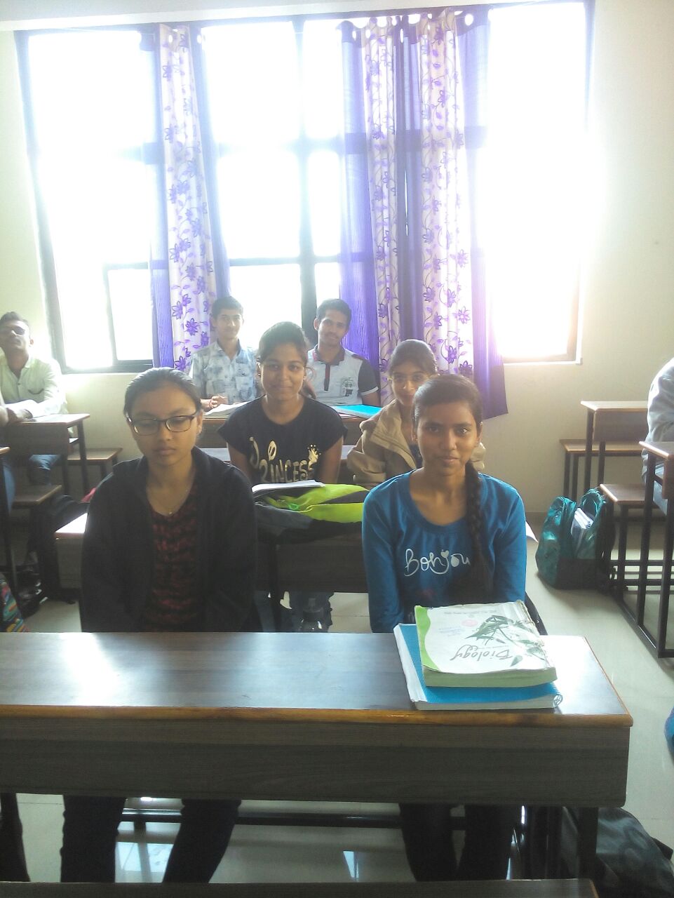 Tutor Teaching Classes of Vision Academy