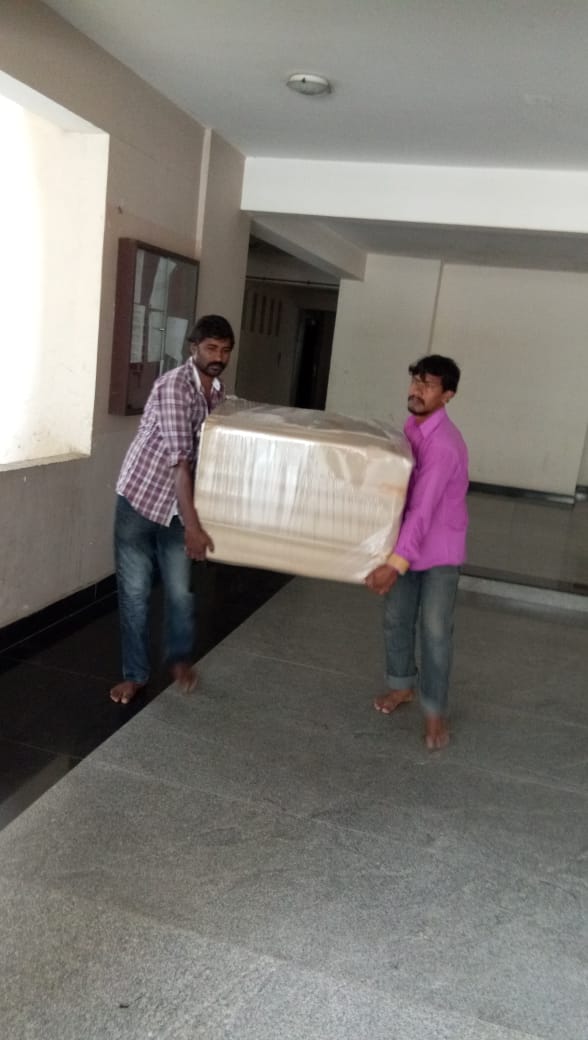 Loading & Unloading of Sri Bhavani Packers & Movers
