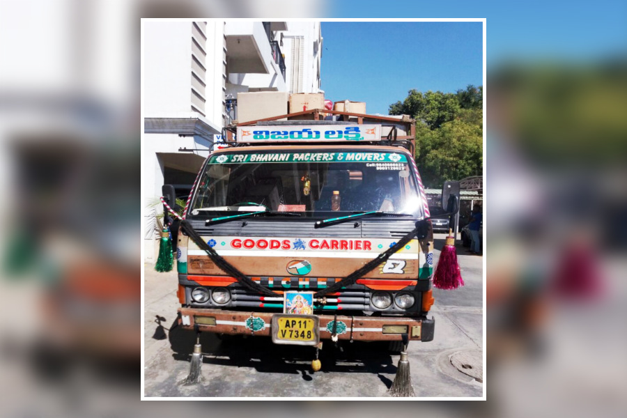 Moving Trucks of Sri Bhavani Packers & Movers